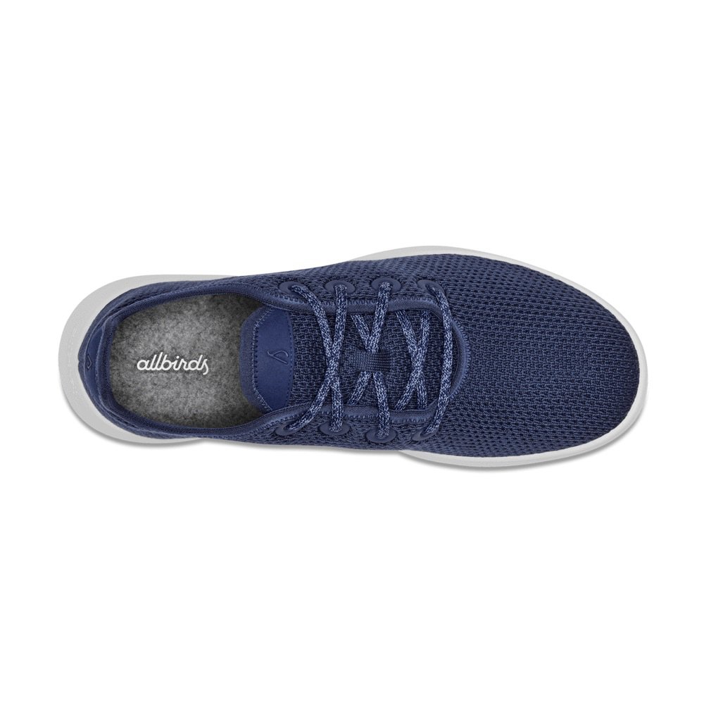 Allbirds Men\'s Tree Runners - Sneakers Navy - NWJ371926